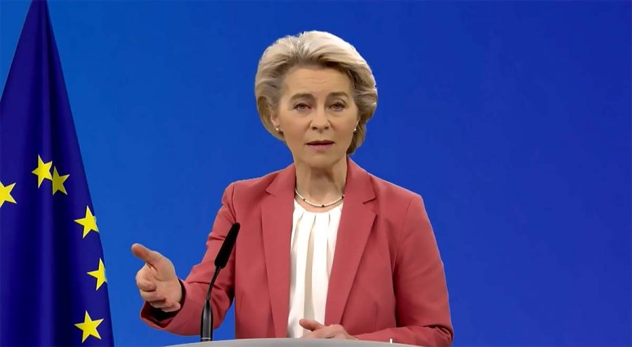Ursula von der Leyen, January 20, 2022. Photo: World Economic Forum