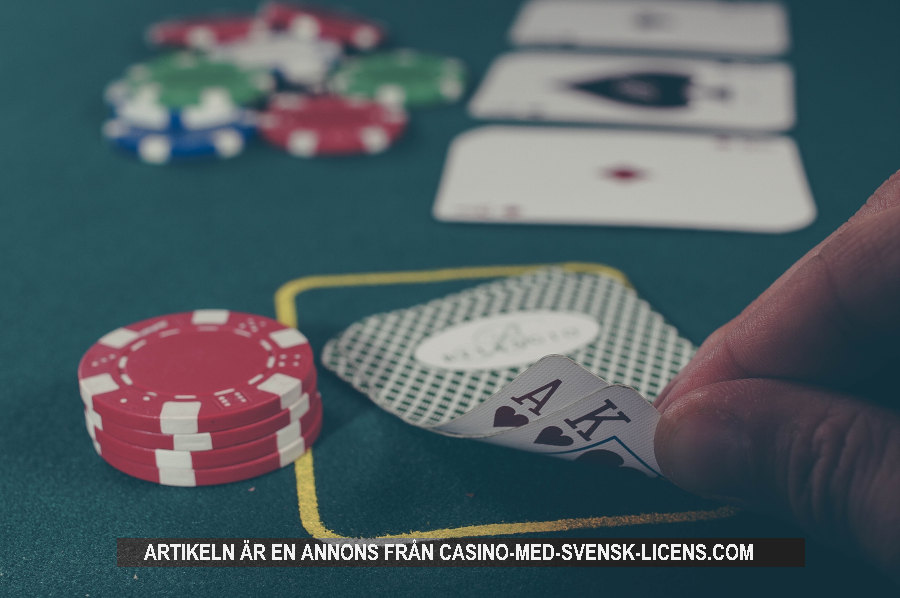 Casino med svensk spellicens. Foto: Michal Parzuchowski Licens: Unsplash