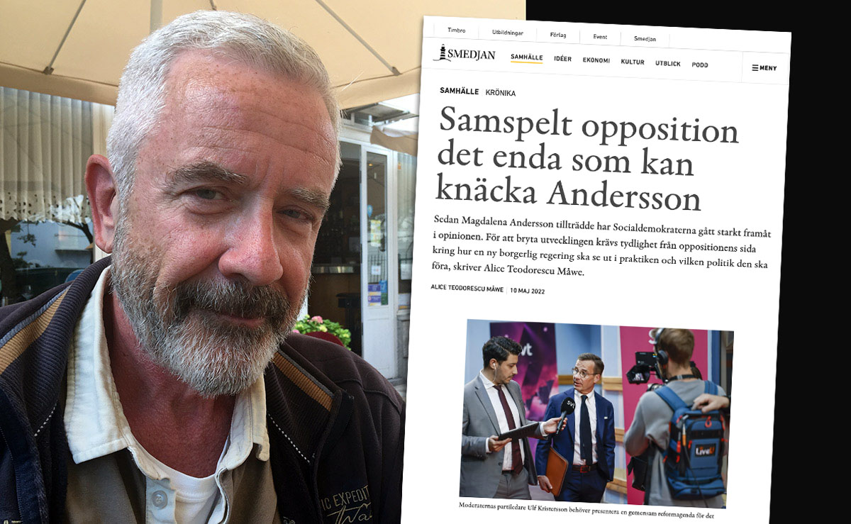 Jan Norberg (selfie, 2020) och Magnus Sjödin (dump från Timbro.se, foto: Fredrik Persson, TT). Montage: NewsVoice