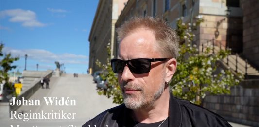 Johan Widén, juni 2022. Foto: Robert Rosenkvist för Medborgarpolitik.nu