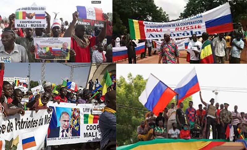 Images: Many Africans are pro Russia