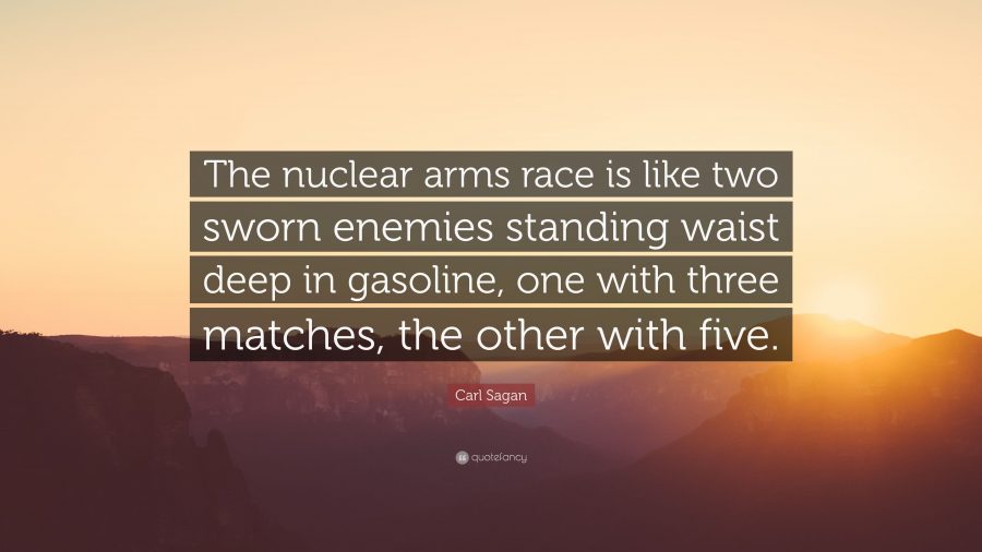 Carl Sagan Quote about The nuclear arms race