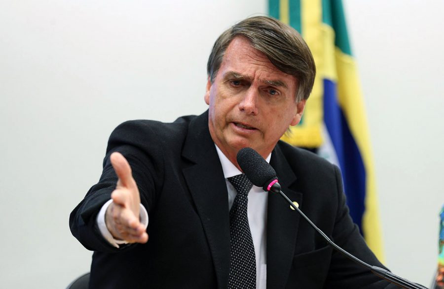 Jair Bolsonaro, 2016. Foto: Fabio Rodrigues Pozzebom för Agência Brasil. Licens: CC BY 2.0. 