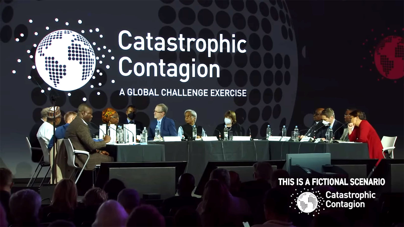 "Catastrophic Contagion - A Global Challenge Exercise". Foto: Center for Health Security