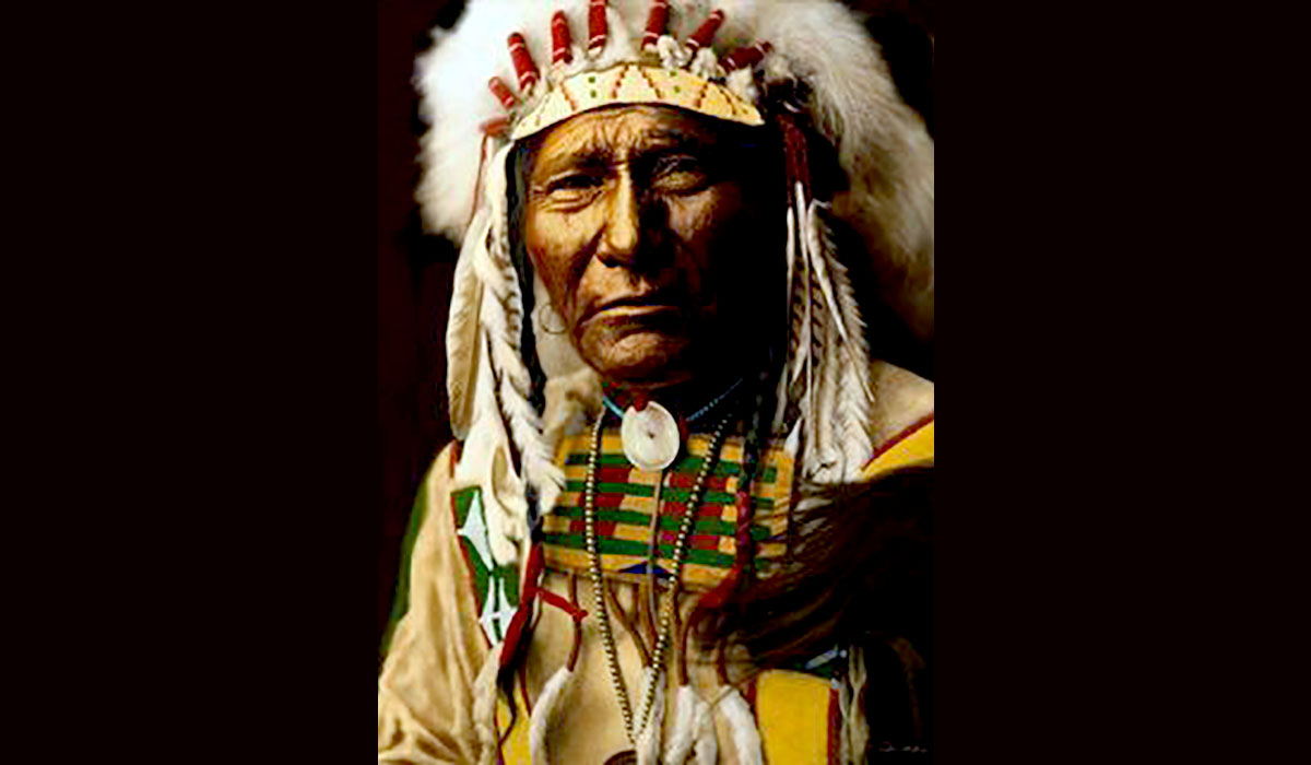 Nordamerikansk indian, ursprungsbefolkning.