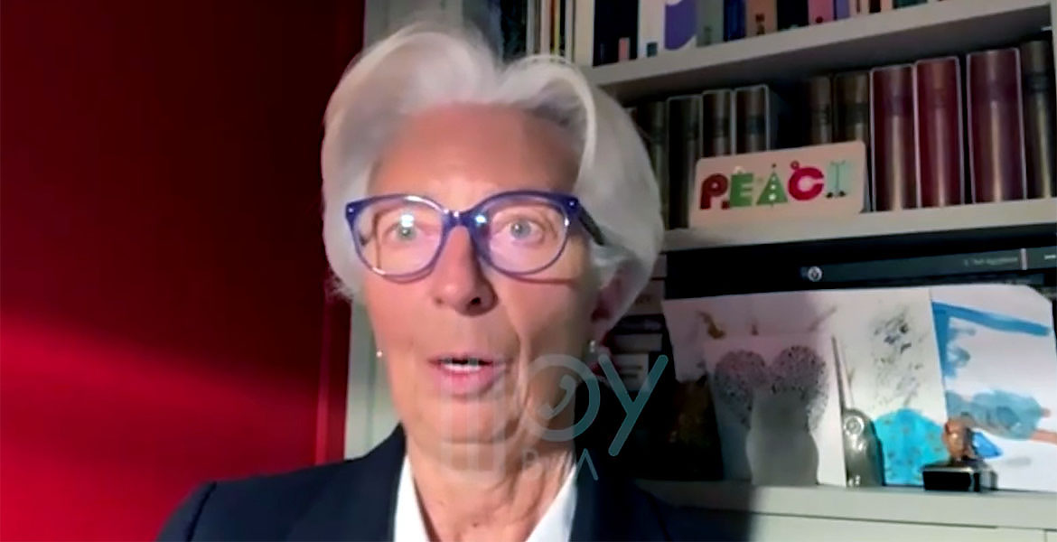 Christine Lagarde, mars 2023. Foto: egen kamera