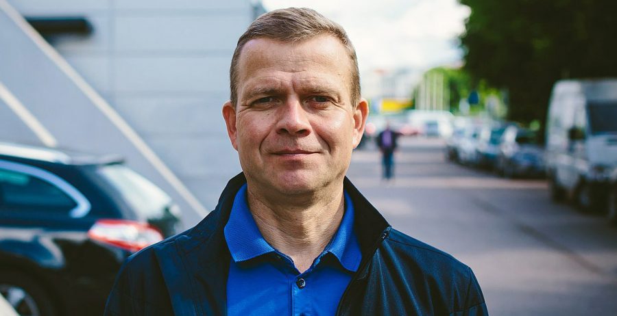 Petteri Orpo, konservativ politiker i Finland för Samlingspartiet. 