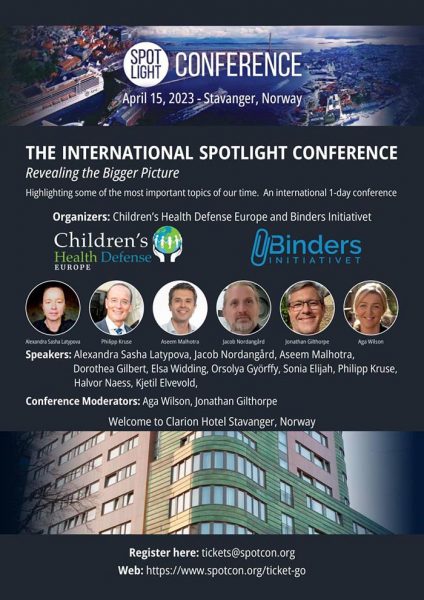 Spotlight-konferensen, 15 april 2023