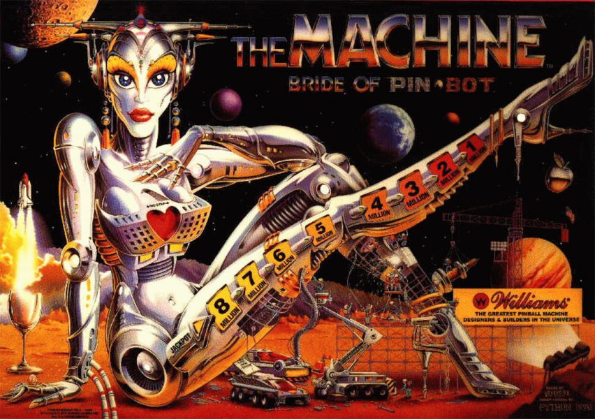 The Machine: Bride of PIN-BOT, from the 1991 pinball game.